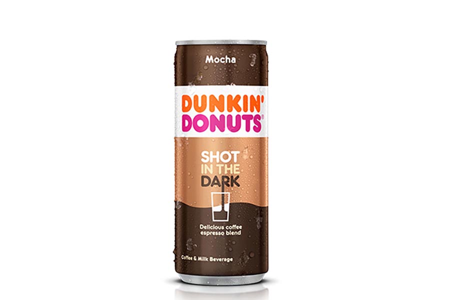 У Dunkin Donuts тепер продають кавовий напій у жерстяній банці