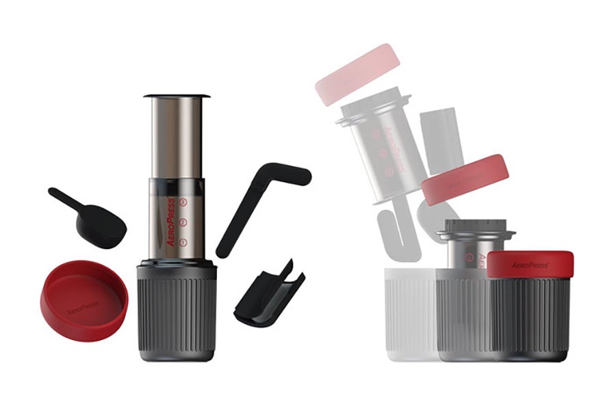 Aeropress випустить нову версію для подорожей Aeropress Go
