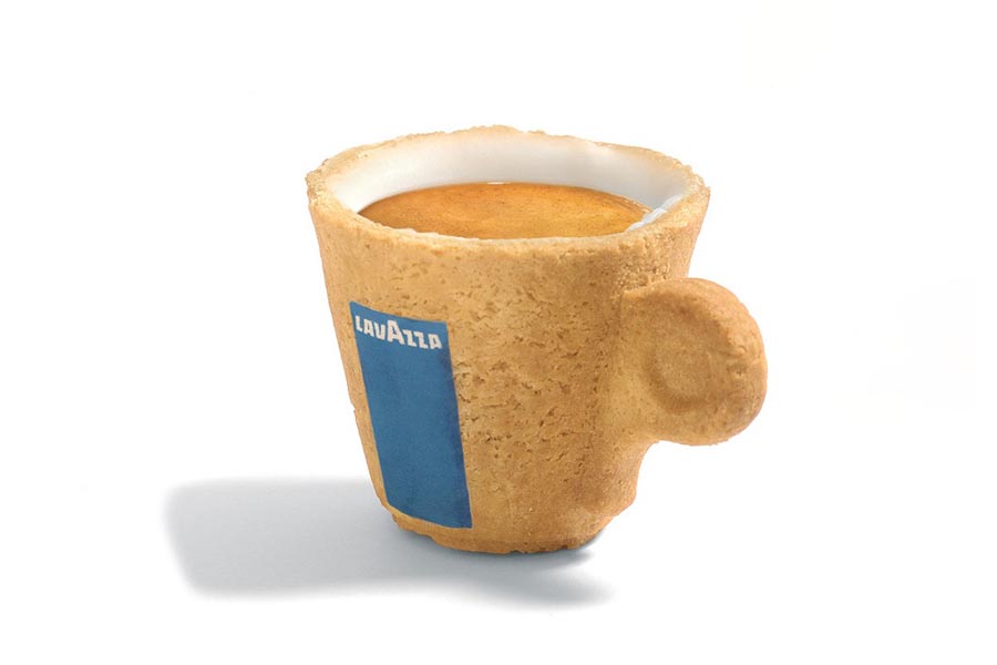 Lavazza випустить каву у їстівних стаканчиках