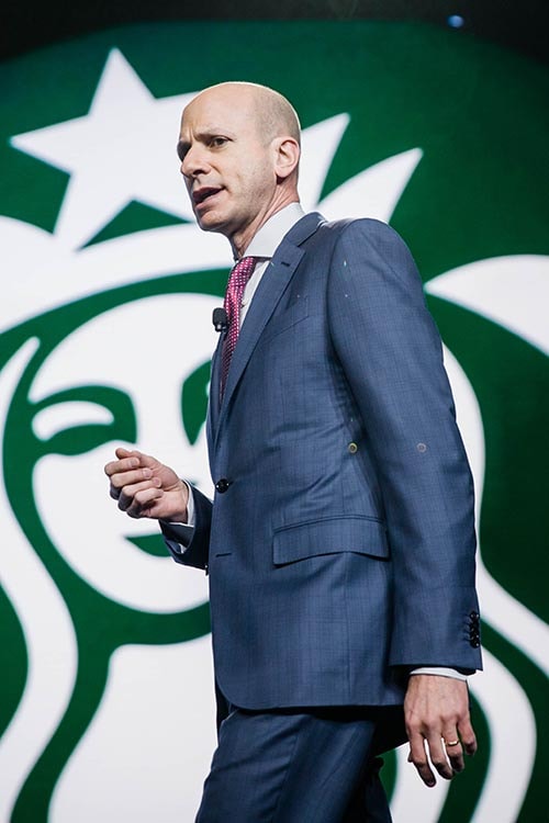 На конференц-зв’язку акціонерів Starbucks 42 рази повторили одне слово. Це не слово «кава»