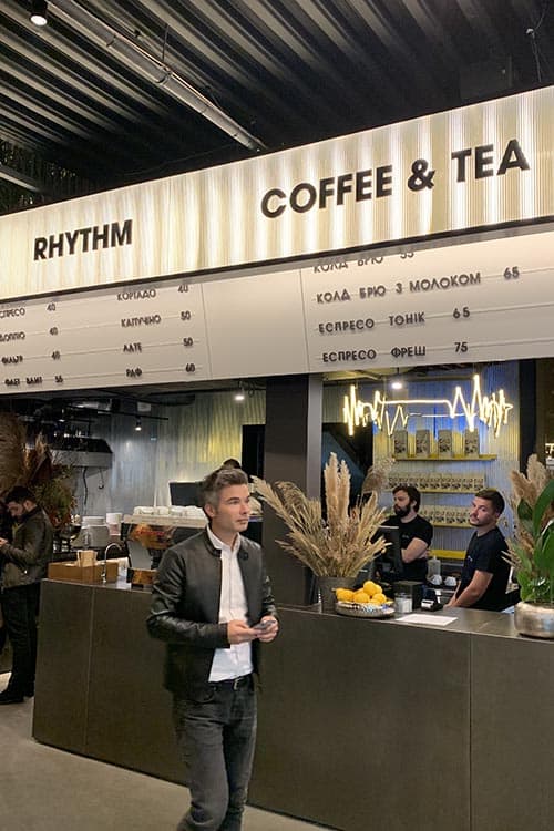 Rhythm: на Kyiv Food Market відкрили нову кав’ярню Алекса Купера