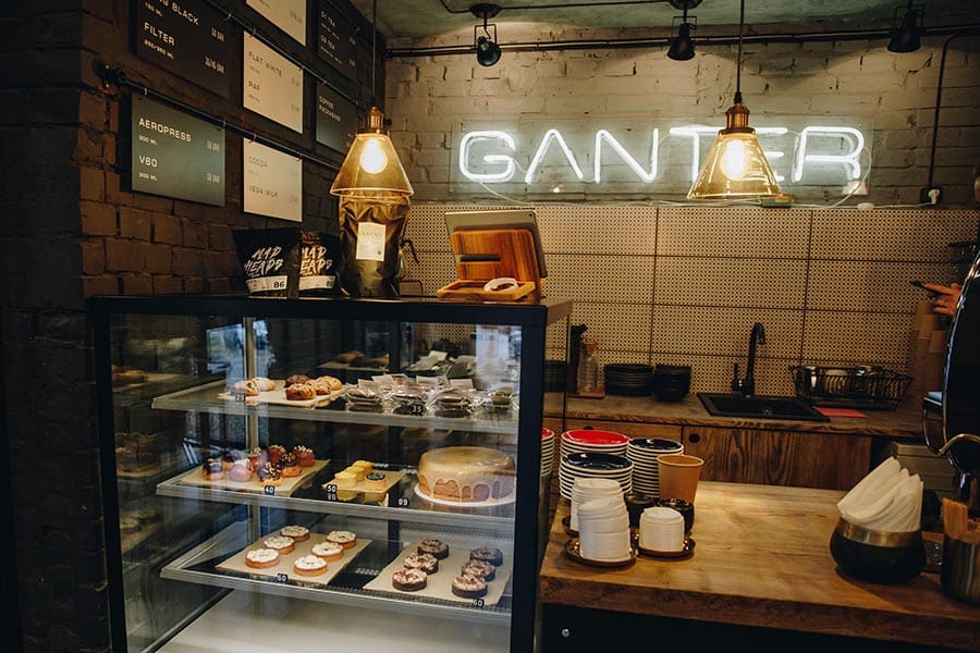 Кав’ярню Ganter Coffee відкрили біля палацу «Україна»