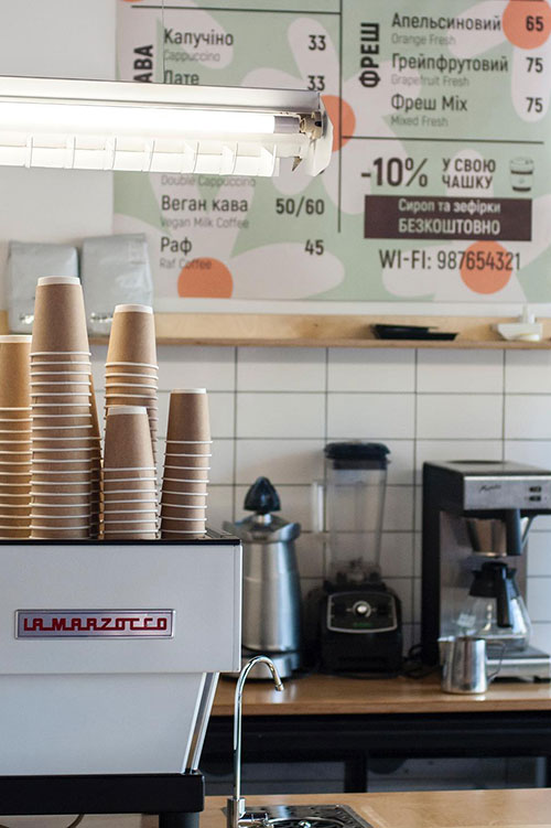 Coffee Kiosk відкрили кав’ярню на Березняках