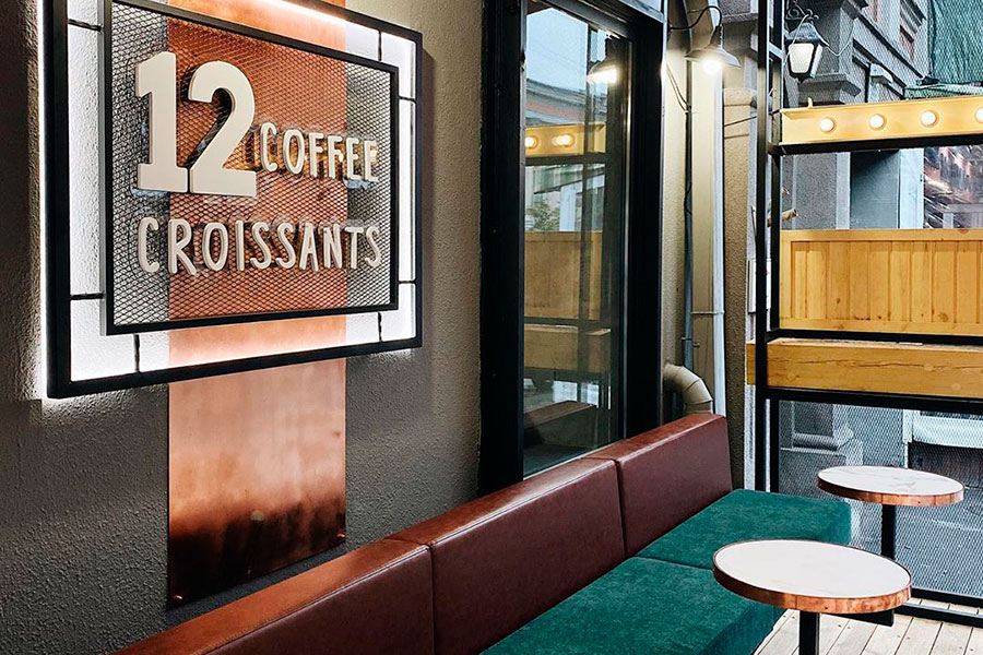 Кафе 12 Coffee & Croissants відкрили біля «Університету»